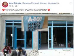 Kazancı da A101 Market Açılıyor.