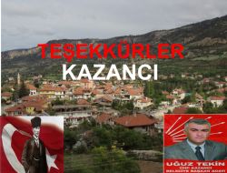 TEŞEKKÜRLER KAZANCI