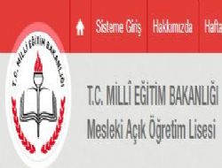 Mesleki Açık Öğretim Lisesi Kayıtları Başladı.