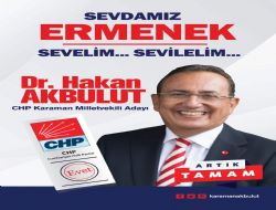 Hakan Akbulut Ermenekte hemşerilerini ziyaret etti.