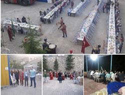 Kazancı Kasabamızdaki iftar programı