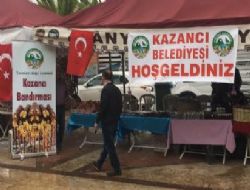 Kazancı Belediyesi Alanyada stant açtı.