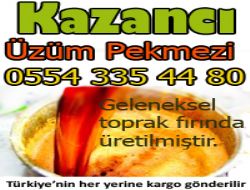 Satılık Doğal Kazancı Üzüm Pekmezi