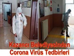 Belediyemizden Corona virüs tedbirleri